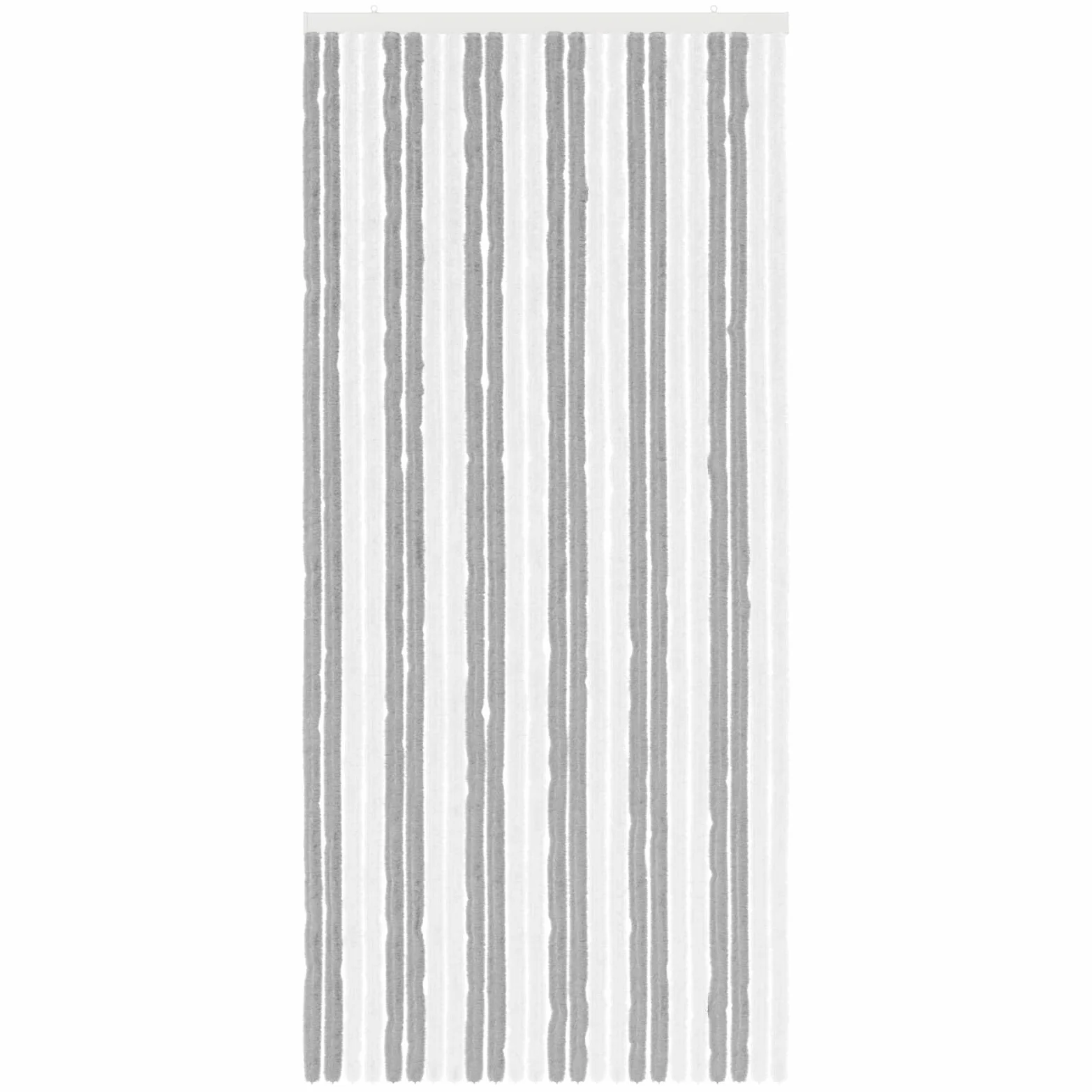 Zanzariera in ciniglia, 100 x 220 cm, per porte, finestre, balconi, terrazze, con chiusura automatica, ingresso dell'aria