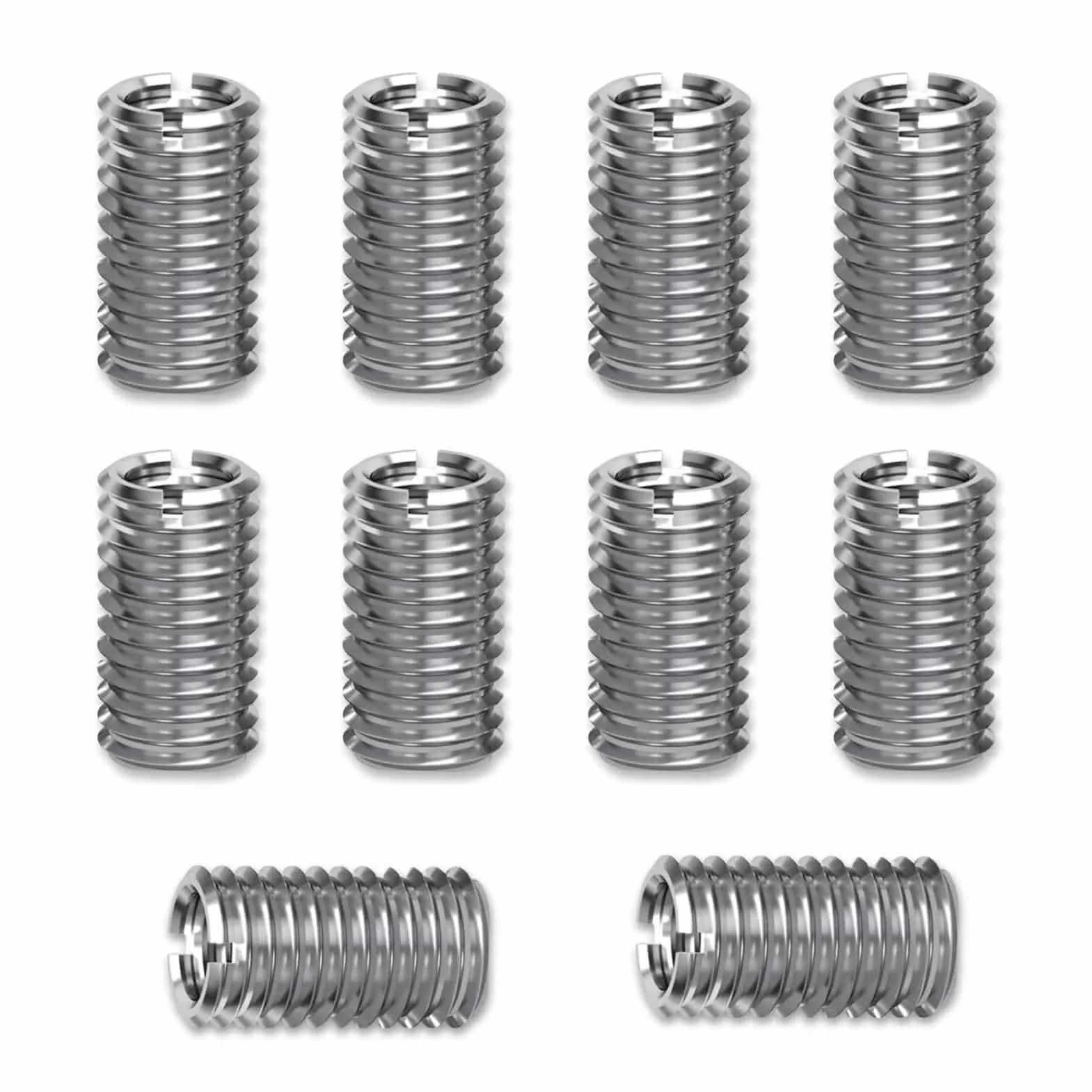 Inserti filettati M10 a M8, bussole filettate in acciaio inossidabile 15 mm, set riduzione filettatura