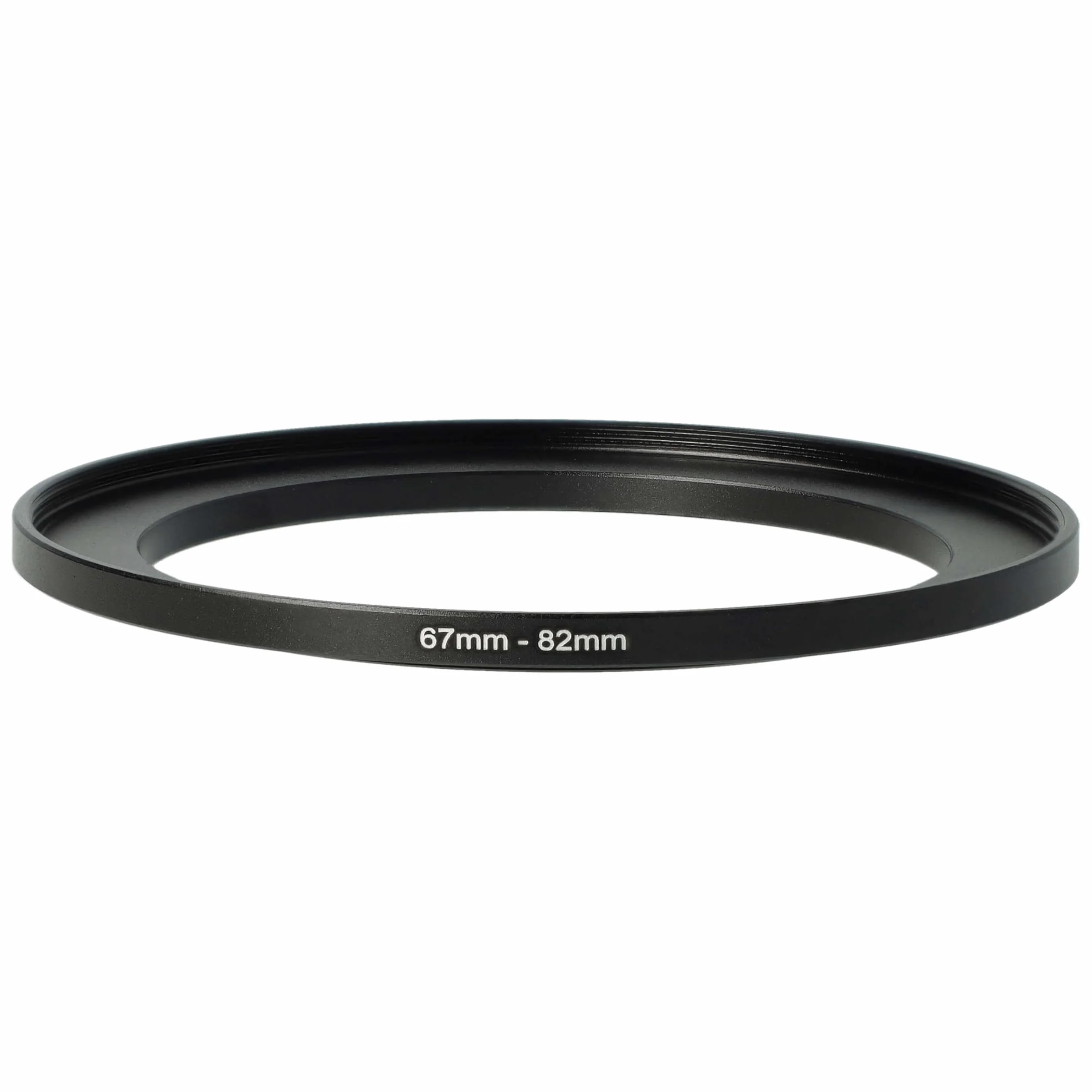 vhbw anello step-up 67mm - 82mm per obiettivo fotocamera - Adattatore filtro, metallo nero