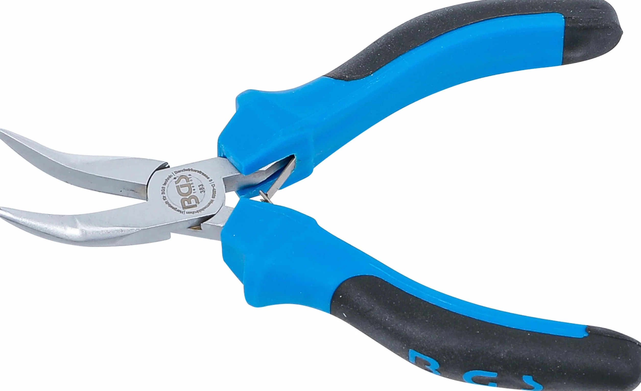 BGS 383 Pinza di precisione curva 138 mm