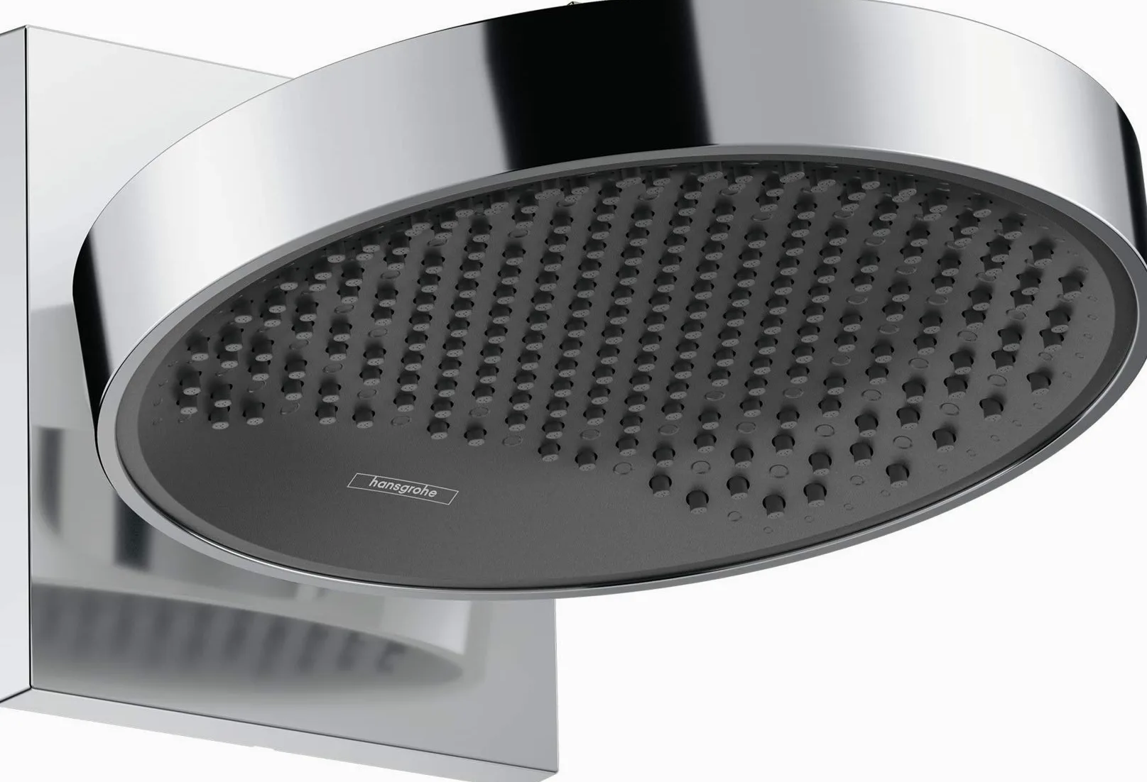 hansgrohe Rainfinity Soffione doccia 250 1 getto con attacco a parete, cromo, 26226000