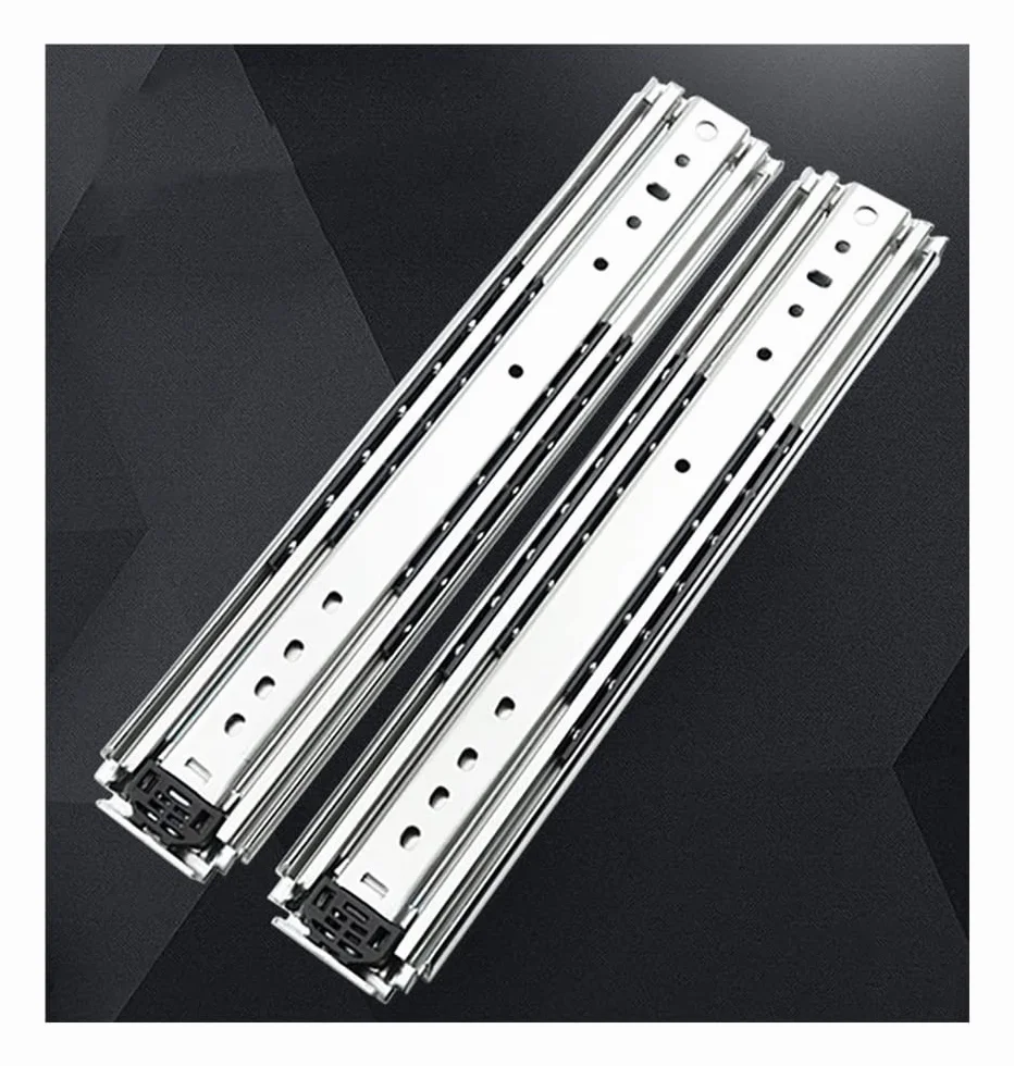 Guide per cassetti per carichi pesanti Guide per cassetti Guide per cassetti per carichi pesanti 14 pollici, Guide per cassetti ad estrazione totale, Guide di scorrimento telescopiche Guide per