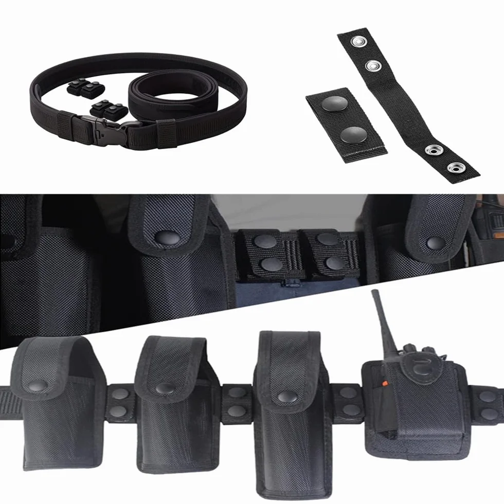 Passanti per Cintura Tattici 10 Pezzi Doppio Scatto Custode Cinghia Nylon
