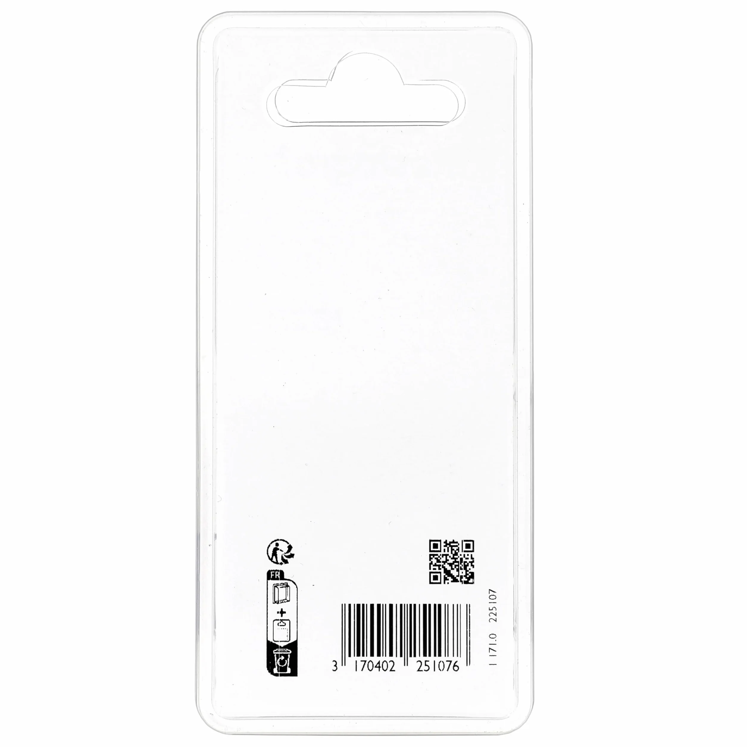 Rivetti Sbocciati Blu Bianchi per Piastre Immatricolazione Diametro 4 mm Lunghezza 26 mm Blister 8