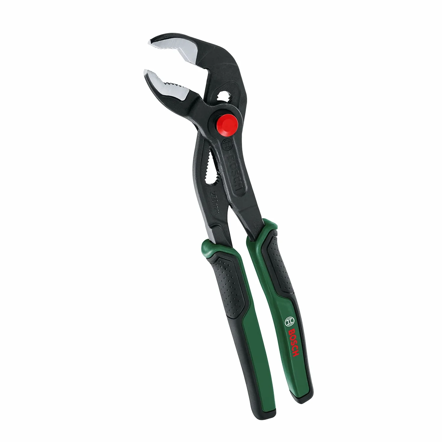 Bosch pinze a pappagallo con regolazione a pulsante e impugnatura Softgrip