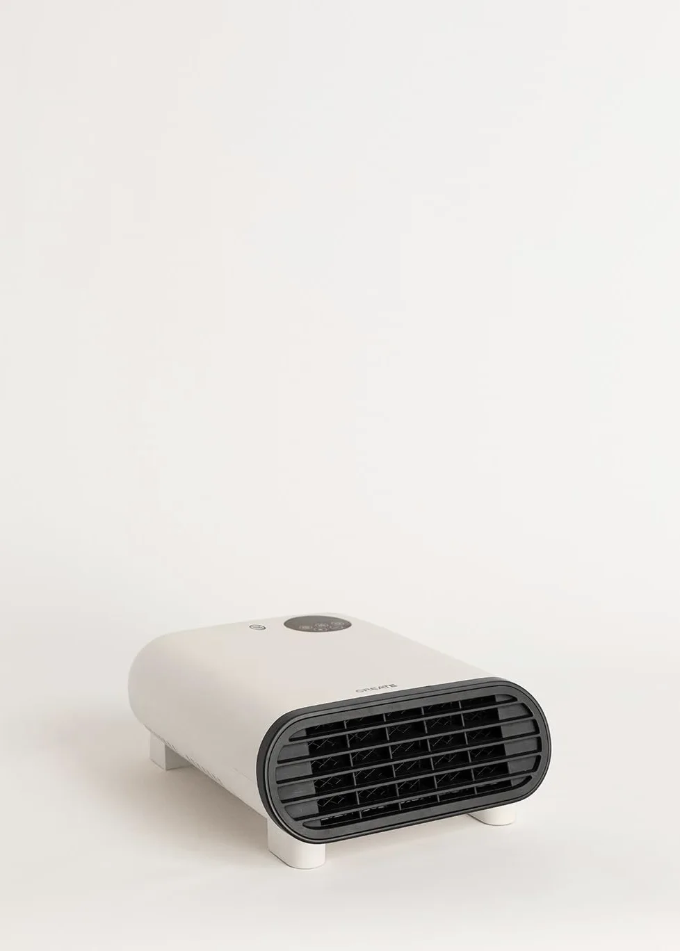 CREATE/WARM WALL/Riscaladore a parete o da pavimento con Wifi bianco sporco/Controllo tramite app, ambienti fino a 20m², rilevamento finestre aperte, antiribaltamento, 3 modalità,LCD, 2000W