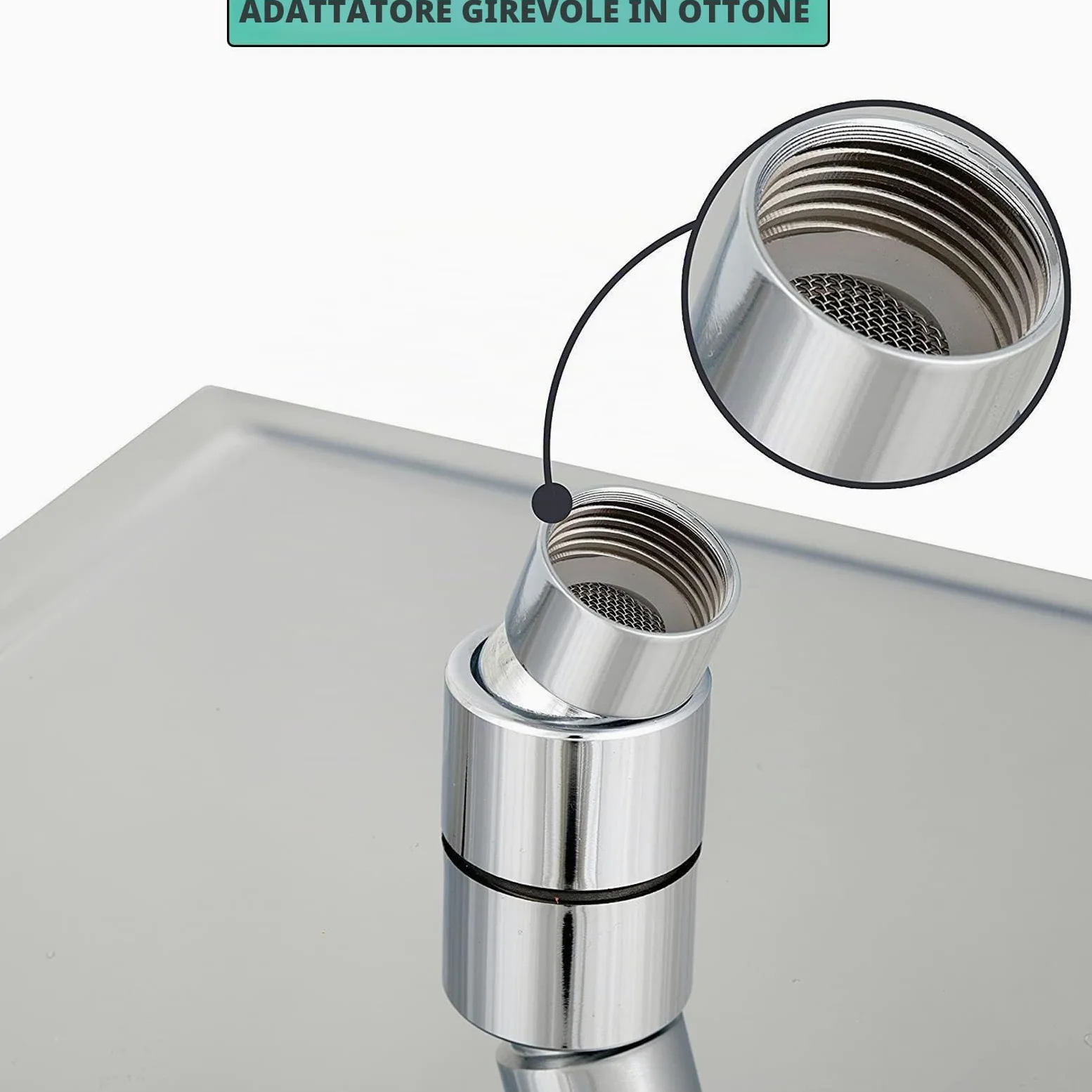 Soffione Doccia a Pioggia 30cm Quadrato Doccia Fisso in Acciaio inox 304 Silicone Anti-Blocco Soffione Doccia Doccia da Bagno Ultra Sottile Facile da Pulire e Installare