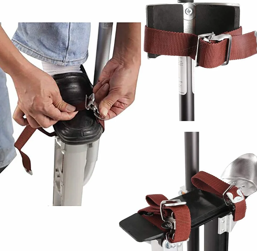 Trampoli da lavoro in alluminio regolabili 46-102 cm per pittori e artigiani