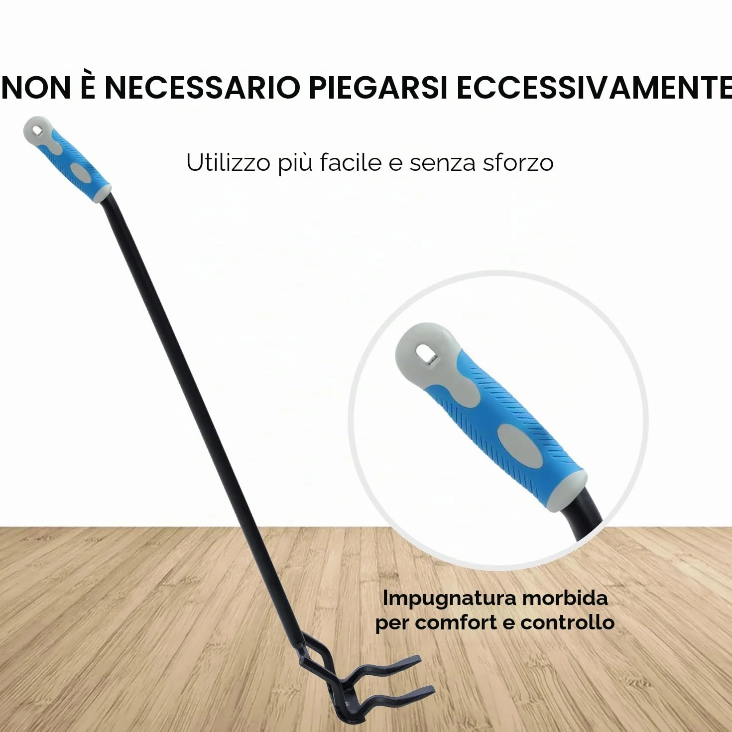 TOPWAY Barra Demolizione Pallet 43 Pollici Heavy Duty Pallet Buster con Manico Staccabile 3 Sezioni