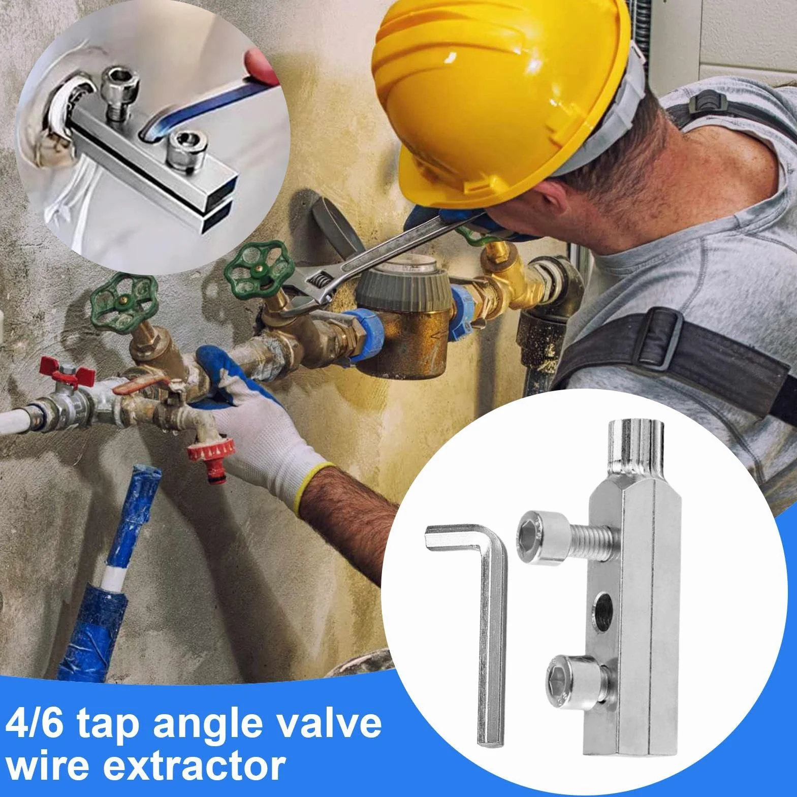 Strumento Di Estrattore Per Tubi - TAP EXTRActor Set 4/6 Estrattori Di Rubinetto