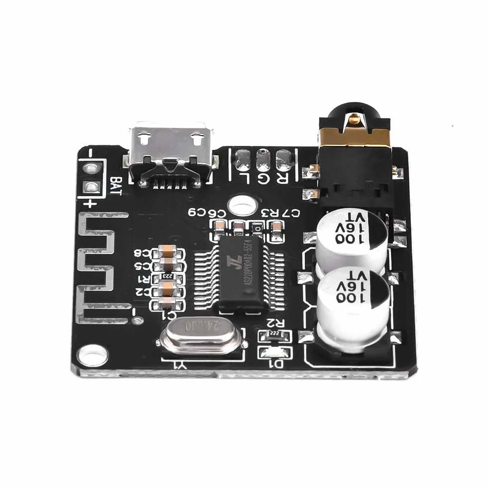 Heemol VHM-314 Bluetooth Scheda Ricevitore Audio 5.0 mp3 scheda decodificatore senza perdita di modulo Musica Stereo Wireless (2 pezzi)