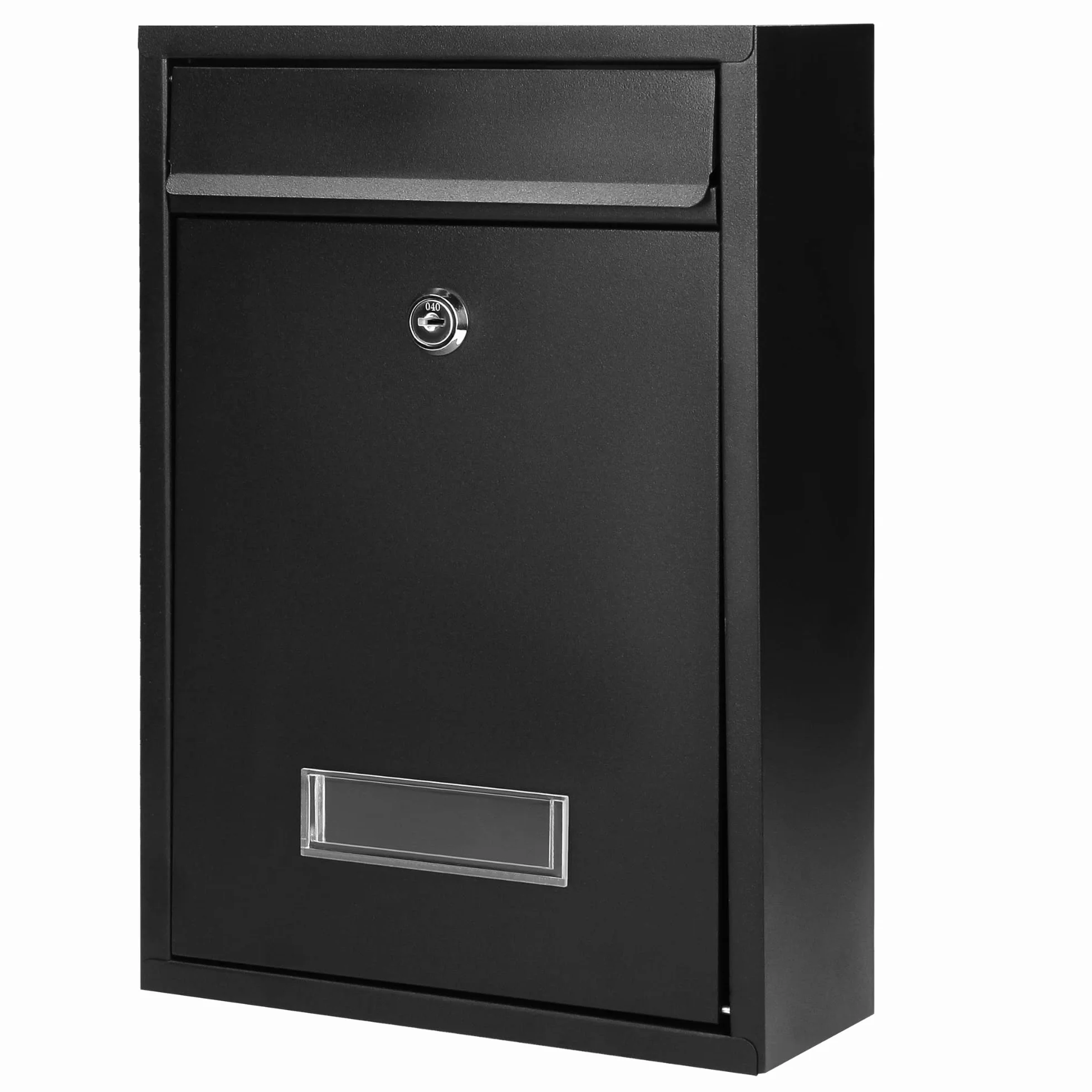 Cassetta Postale da Esterno in Acciaio Zincato Nero