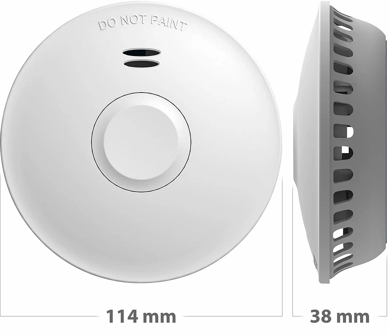 VisorTech allarme antincendio radio: set da 3 Rilevatore di fumi wireless, connesso, 85 dB (rilevatore di fumo wireless e connesso, fumo)