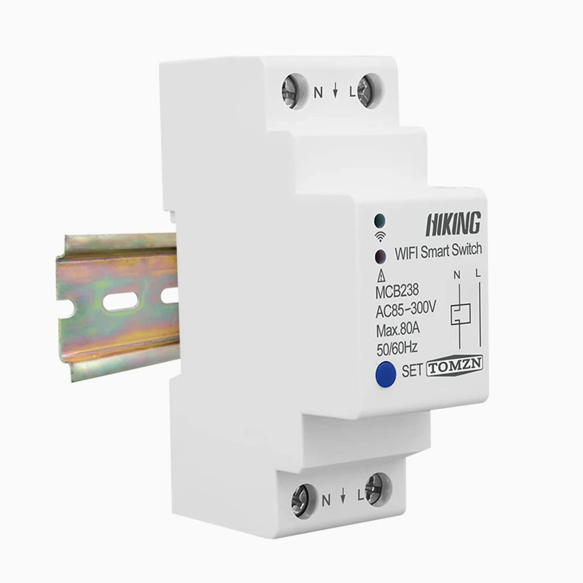 Interruttore Magnetotermico Differenziale Telecomando interruttore intelligente 80A 2P Din Wifi