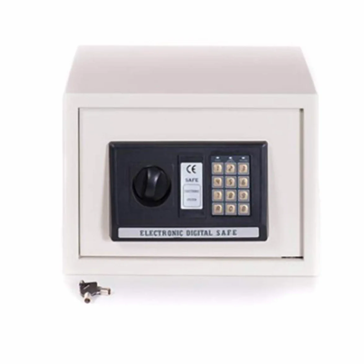 San Marco smea25ch - Cassaforte a Muro Elettronica con Combinazione Digitale 35x25 cm Bianca