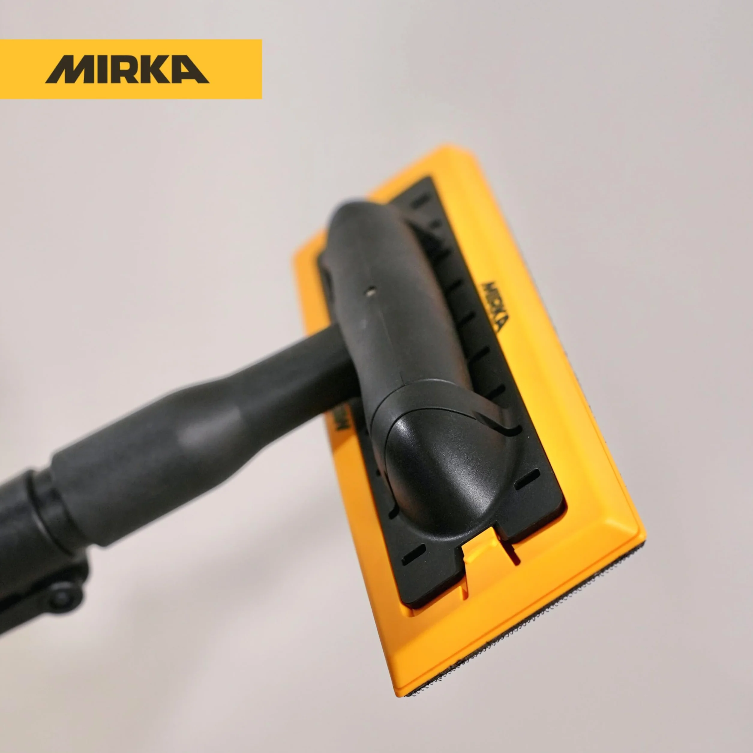 Mirka DecoSander Testa di levigatura stabilizzata 180° per pareti soffitti cartongesso