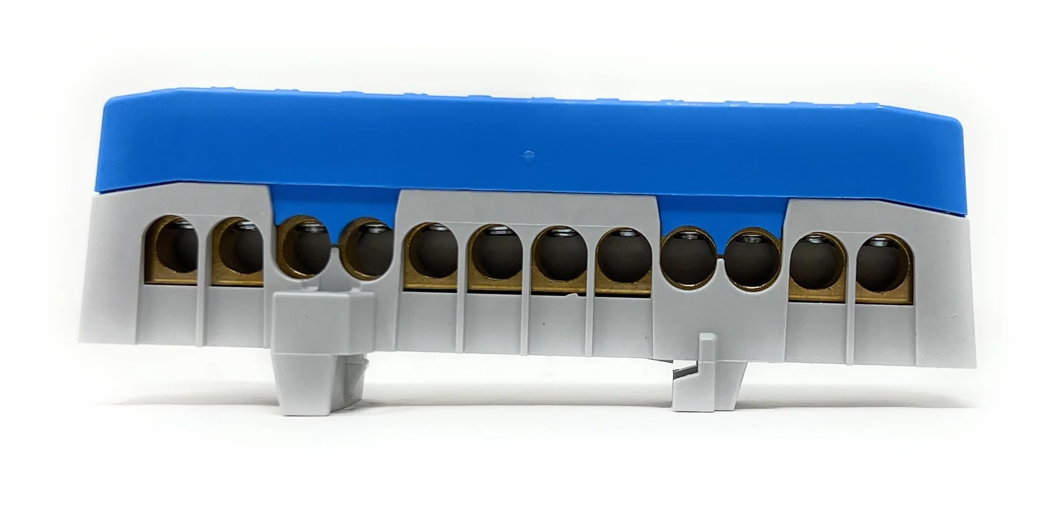 Pollmann Morsetto N12-F2 a prova di dita Blu