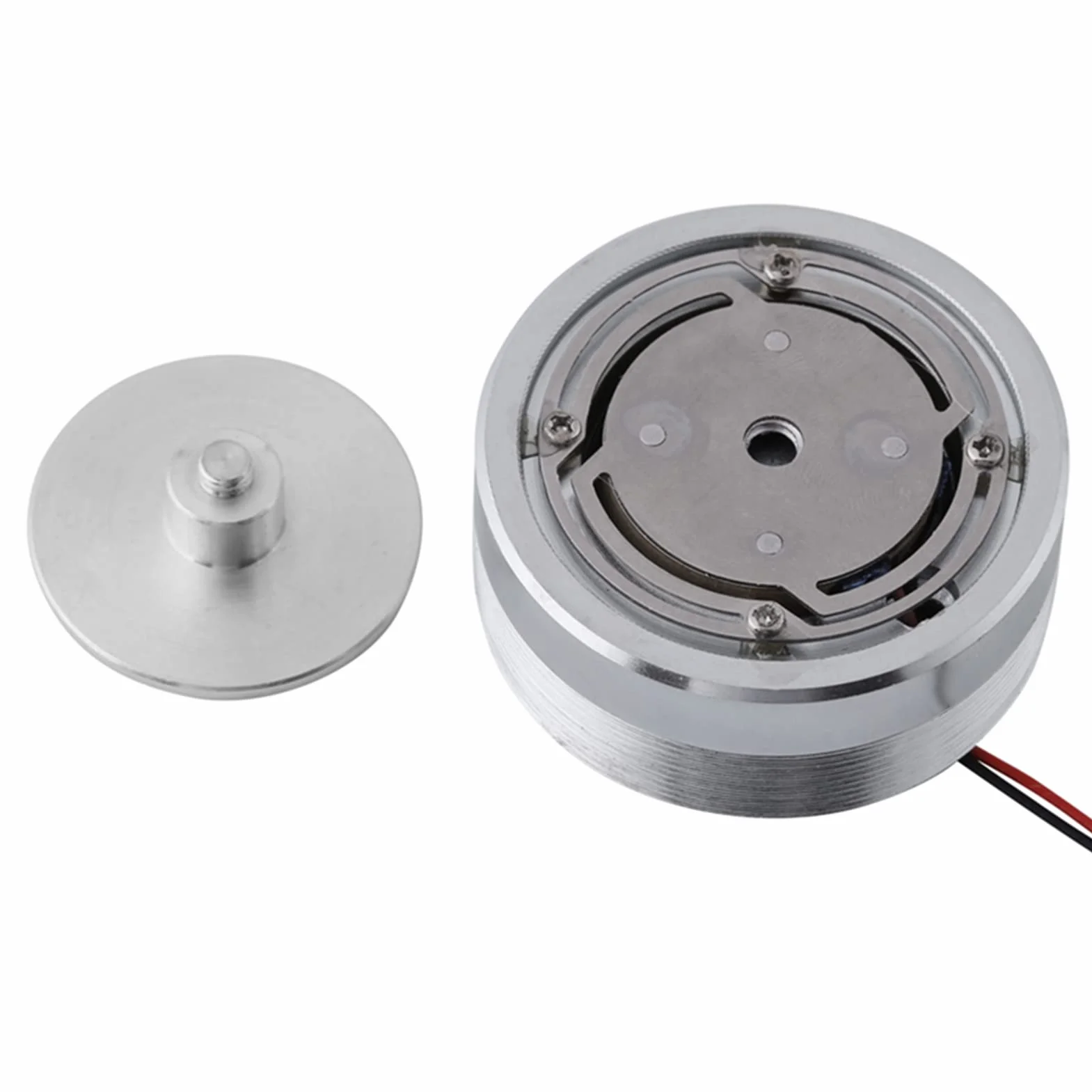 Cocoarm Bass Shaker Resonance, 50MM 2 Pollici Altoparlante di Risonanza a Tutte le Frequenze Altoparlante di Risonanza Vibrazione Rotonda per Attrezzature Lettura Suona e Sound Expand (4Ω 25W)