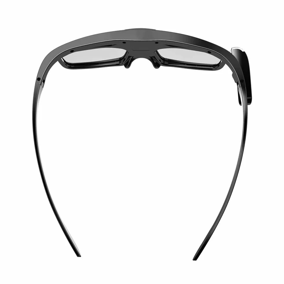 BYINTEK Occhiali 3D Ricaricabili per Proiettore DLP 3D UFO P20 R19 U70 Pro, Otturatore Attivo DLP-Link Real 3D Shocking, Perfetto per Film e Giochi 3D