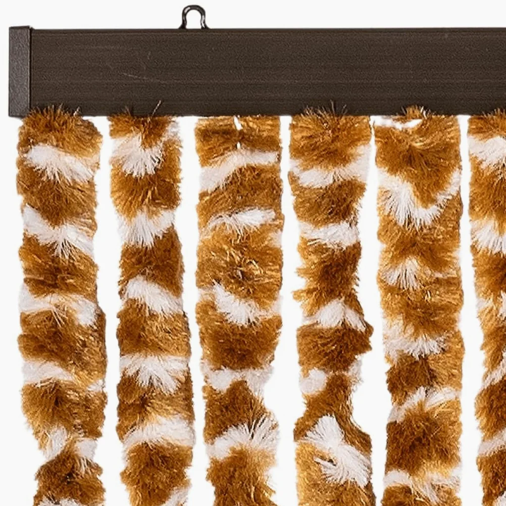 Zanzariera per porta, in ciniglia, 118 x 220 cm, zanzariera per porta di balcone, porta di casa, finestra, soggiorno, camera da letto, terrazza
