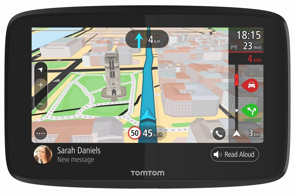 TomTom GO 620 Navigatore GPS per Auto, Display da 6", Aggiornamenti Tramite Wi-Fi, Chiamate Hands-Free, Nero [Versione EU]