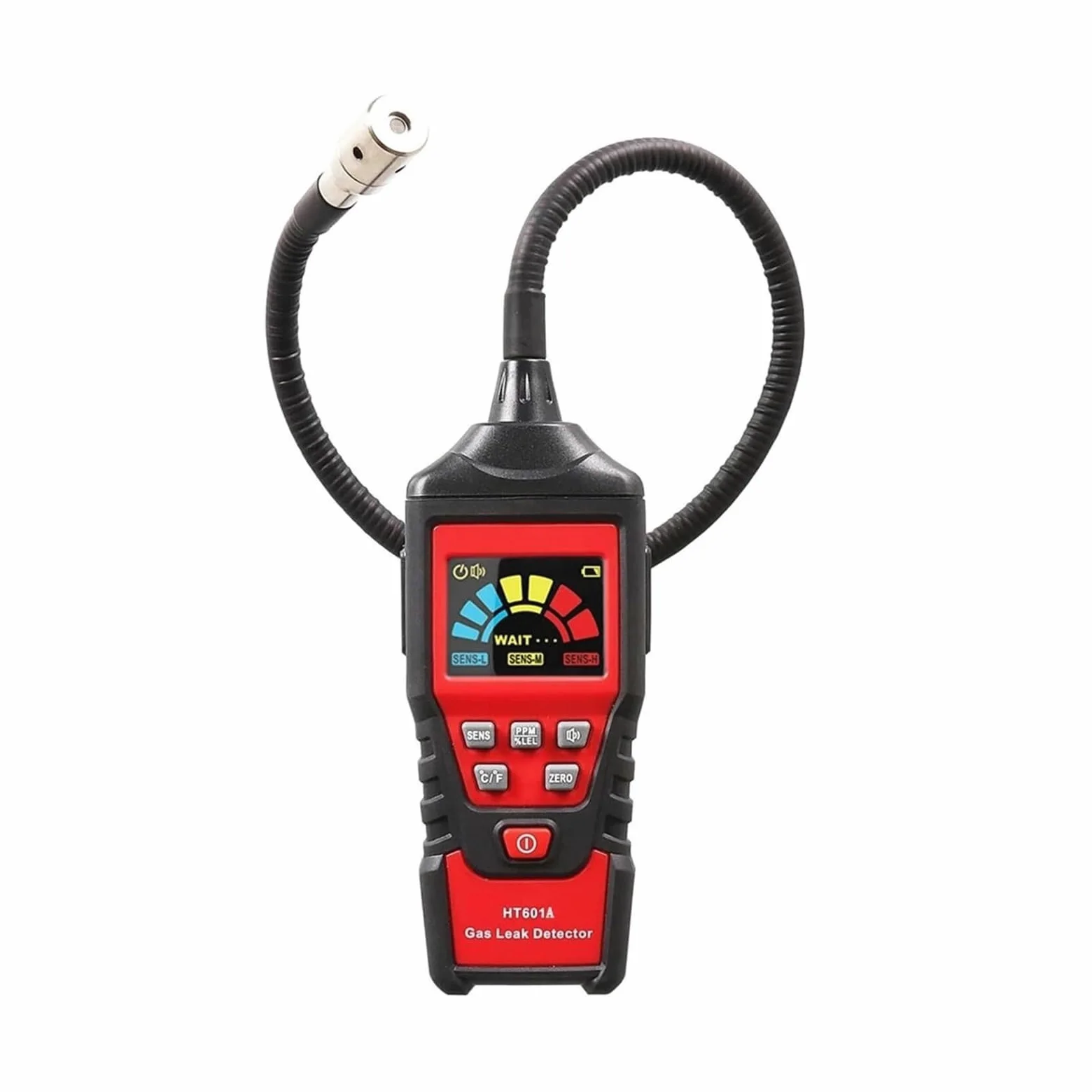 Rilevatore di gas, Rilevatore Di Gas Per Perdite HT601A HT601B 0 1000 Ppm Allarme Sonoro E Display Metano Naturale Infiammabile Per Lavoro Casa,per casa e camper(Ht601a)