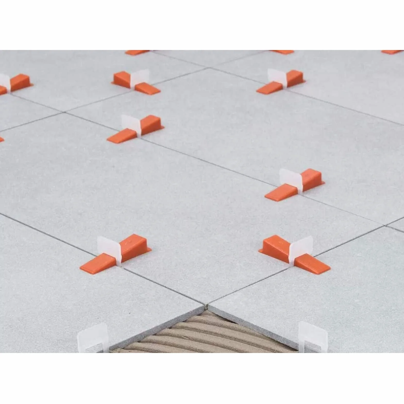TOPWAY Sistema di livellamento per piastrelle 400 pezzi Distanziatori 3 mm