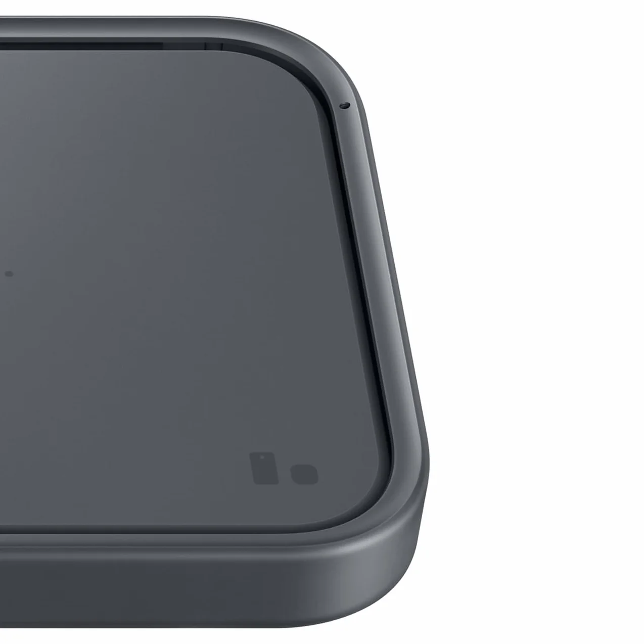 Samsung Wireless Charger Single 15W Fast Charging 2.0, Grigio Scuro