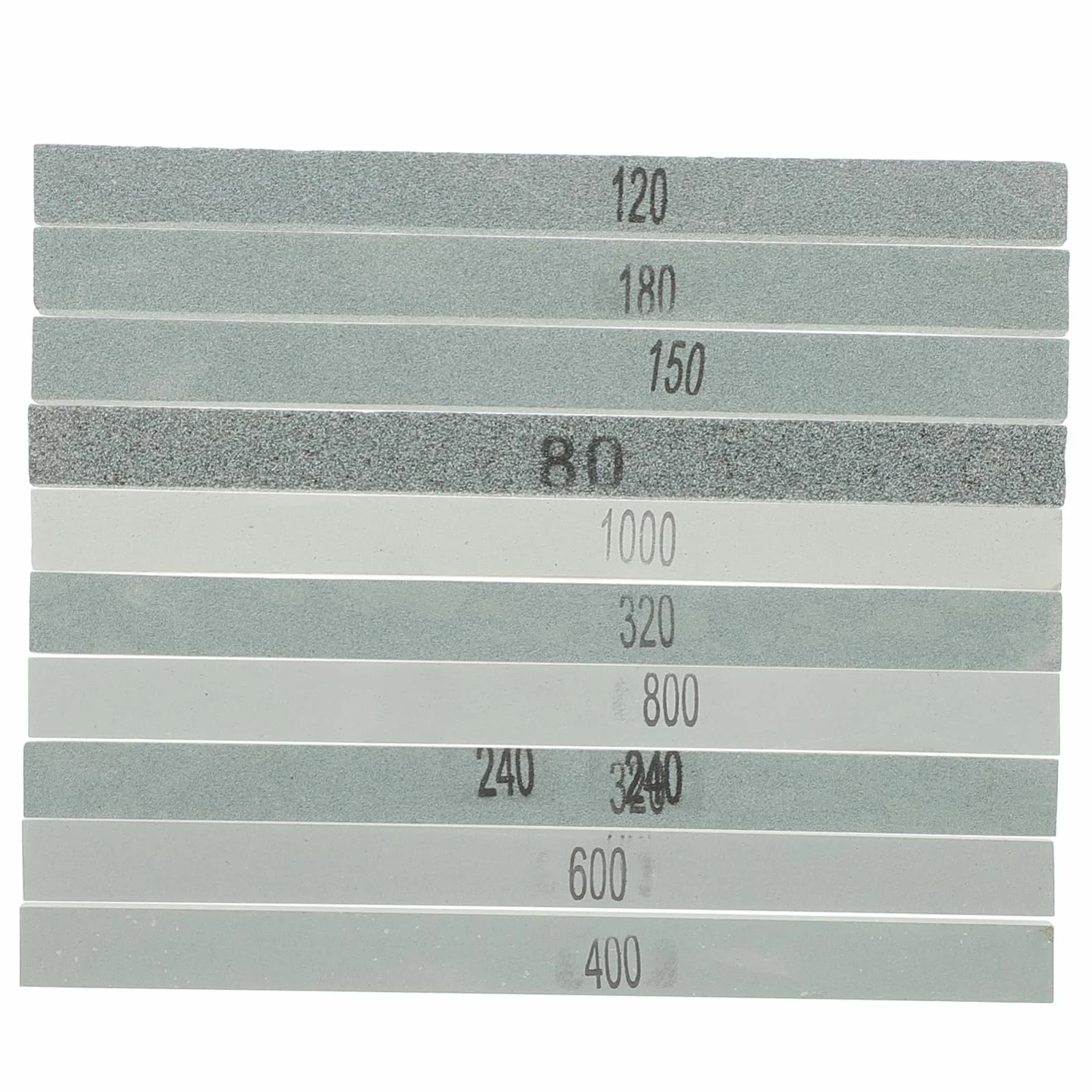 ULTECHNOVO Bastoncini Abrasivi in Carburo di Silicio Verde Set da 20 per Lucidatura e Levigatura di Metallo Plastica