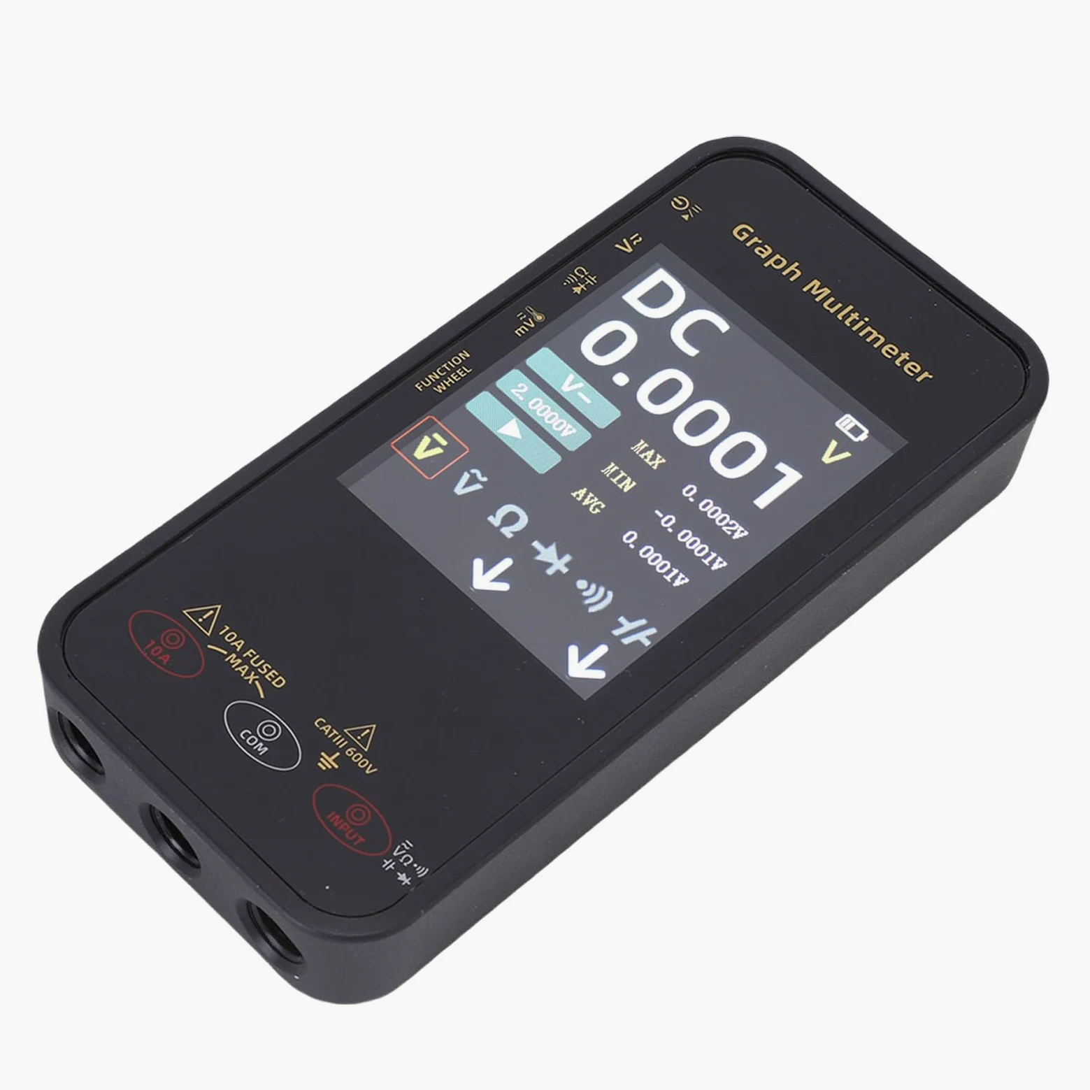 Generic Multimetro Digitale 20000 Conti Anti Burning con Modalità Data Logging - Multimetro Portatile per Impianti Fotovoltaici
