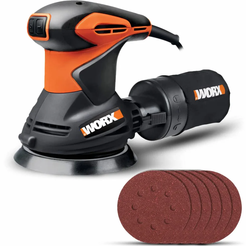 WX652.1 Worx - Roto-Orbital Sander 125 millimetri.