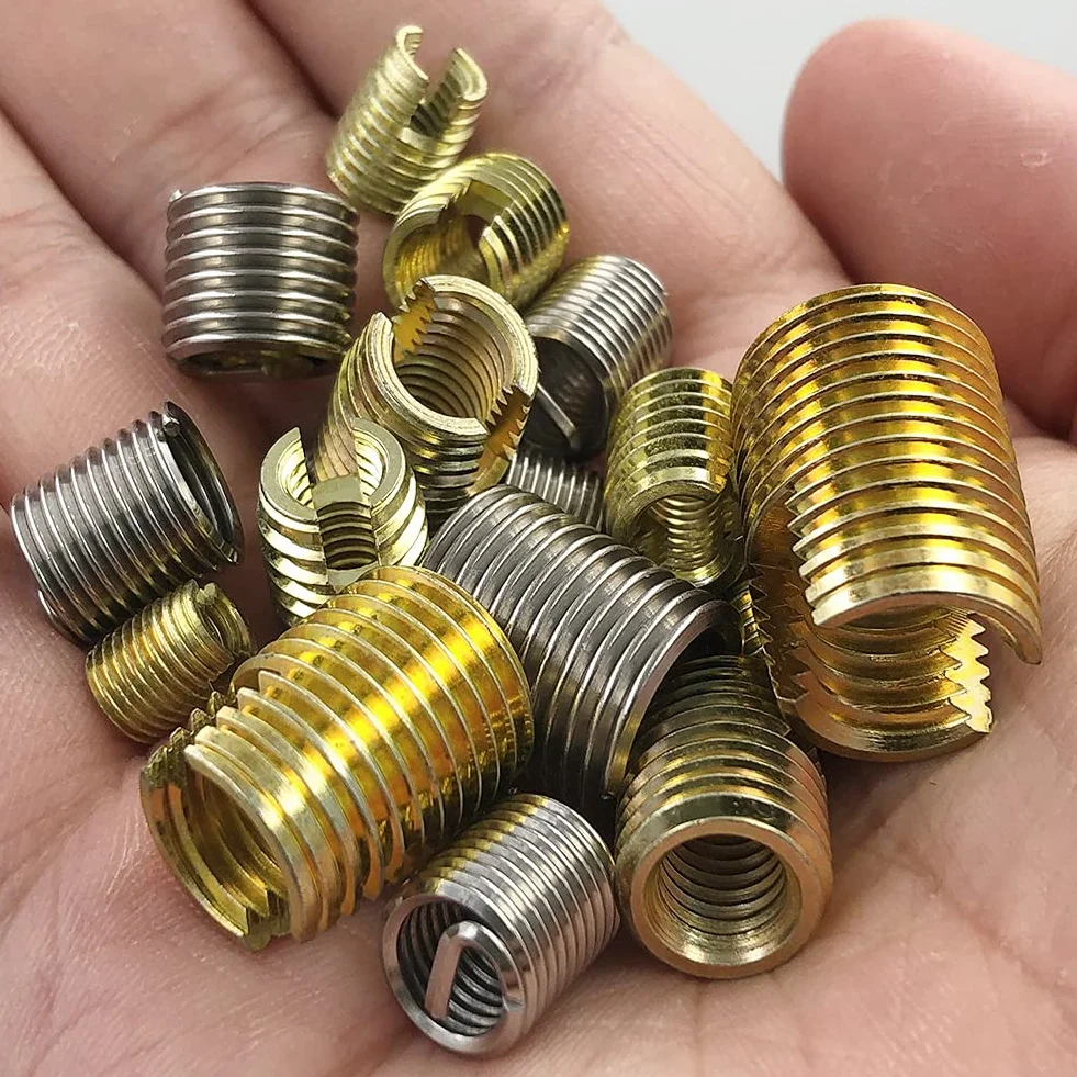 Inserti Filettati Autofilettanti Inserto Autofilettante Kit 24pz M4 Set Combinato per Riparazione Filetti Inserto Filettato Riparazione Elicoidale (116Pz)