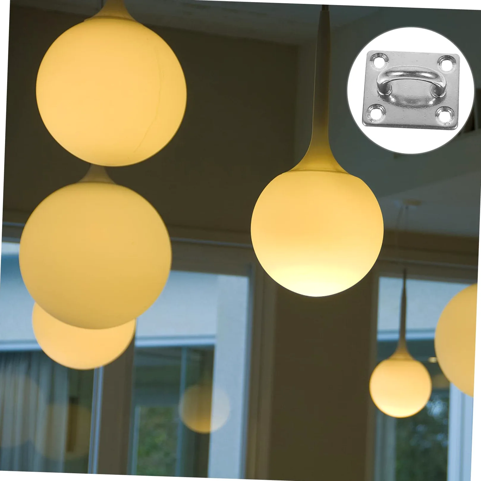 Alipis 3 Set Appendiabiti Da Soffitto Multiuso Dovere Sospeso Gancio A Soffitto Gancio Portaborse Gancio Per Lampadari Gancio Da Soffitto Multiuso Ganci Da Soffitto Affidabili 4 Pezzi*3