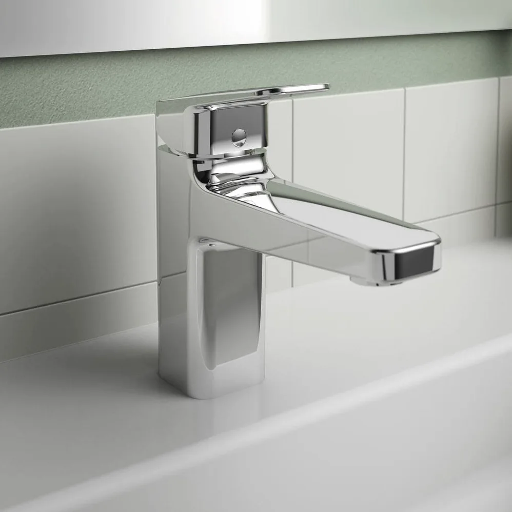 Ideal Standard - Ceraplan, Miscelatore monocomando grande per lavabo, Cromato