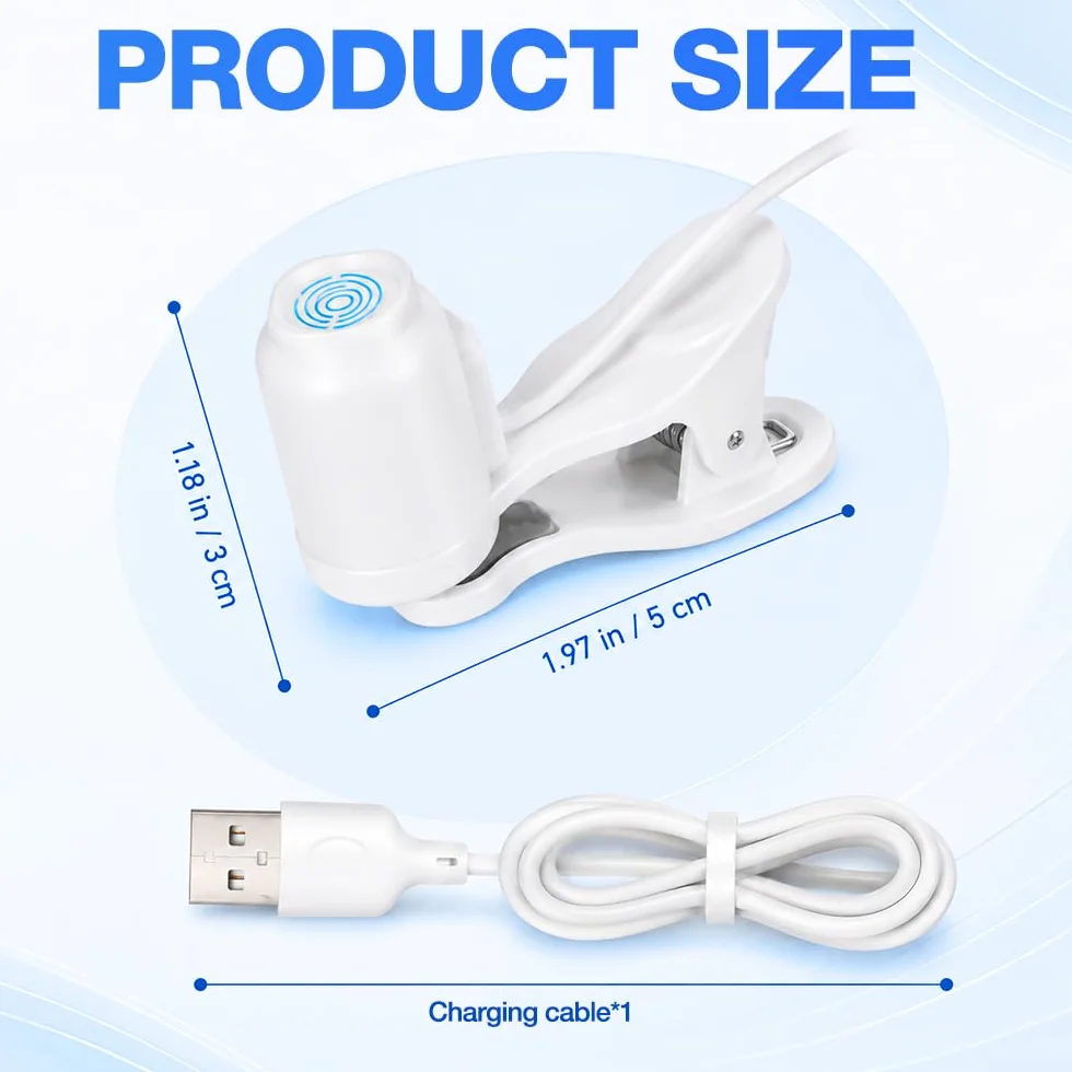 Auto Clicker, 3 Marcia Auto Screen Clicker, Simulazione del Funzionamento delle Dita Autoclicker, Continuous Click Auto Clicker per Telefono, Bianco