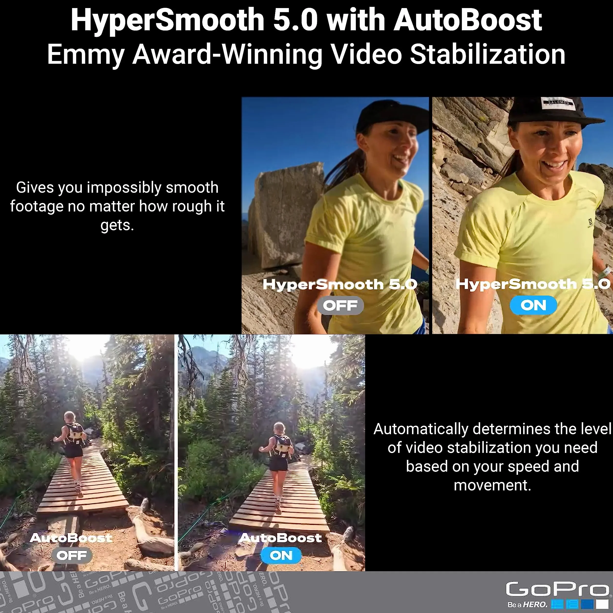 GoPro HERO11 Nero - Confezione per e-commerce - Fotocamera d'azione impermeabile con video Ultra HD 5.3K60, foto da 27 MP, sensore d'immagine da 1/1.9 pollici, trasmissione live, webcam,