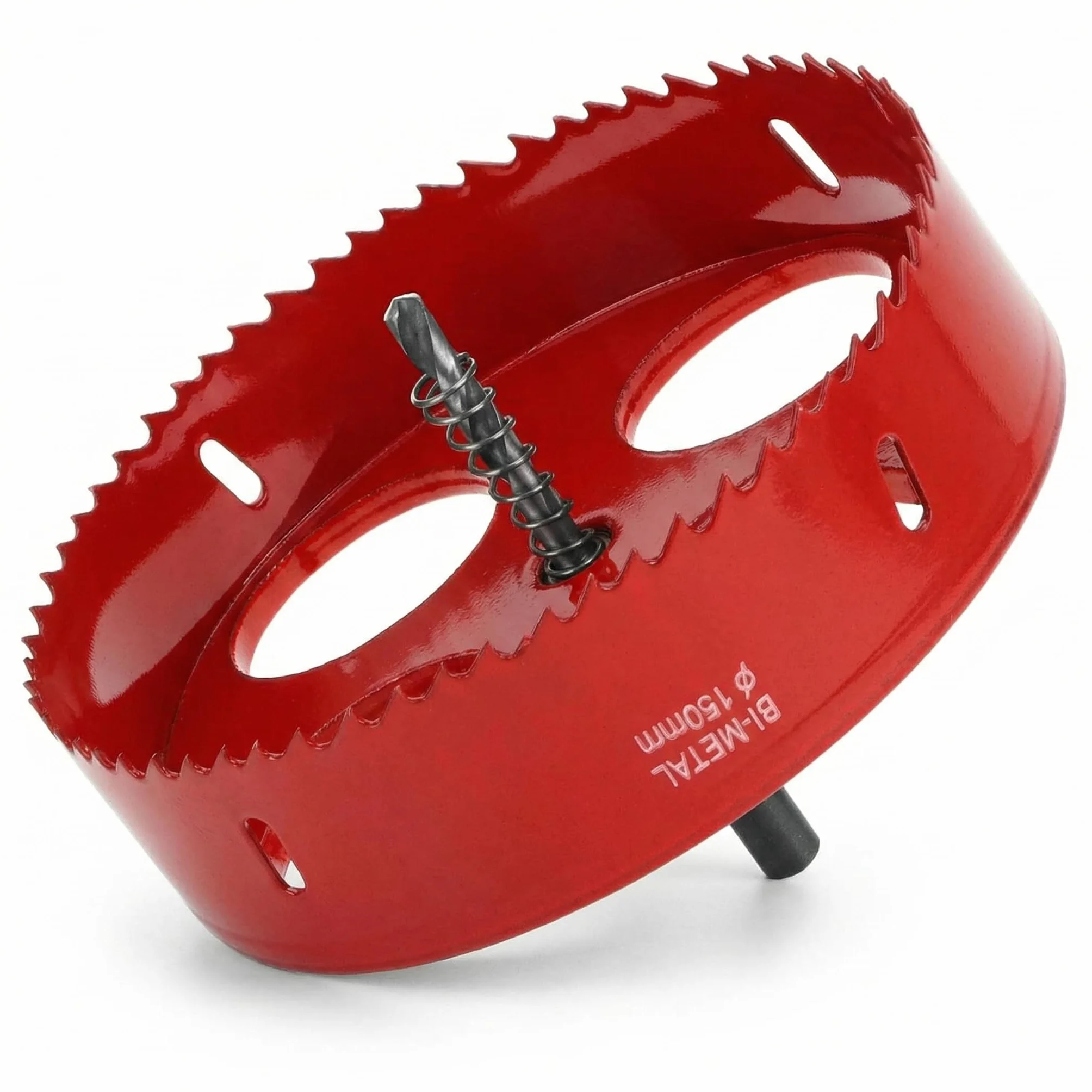 QWORK® Sega a tazza bimetallica 150mm M42 con adattatore esagonale
