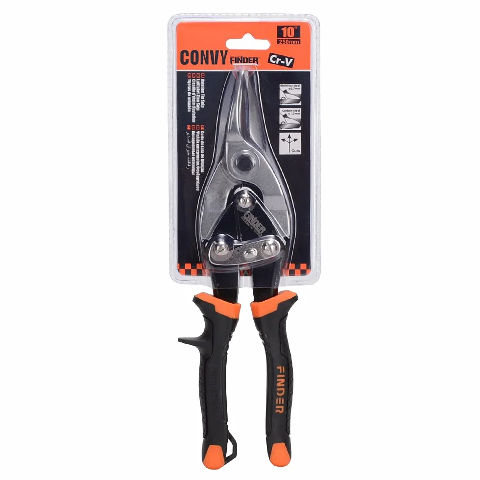 Cesoie a doppia leva taglio dritto 25 cm