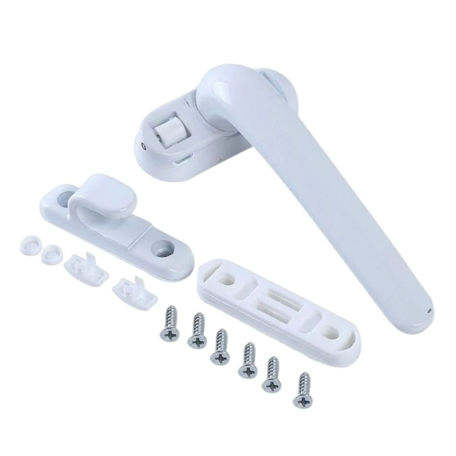 MRKU Maniglie per finestre universali in Alluminio, ricambi per mobili per Porte, Accessori di ferramenta, Accessori per Ante di cassetti