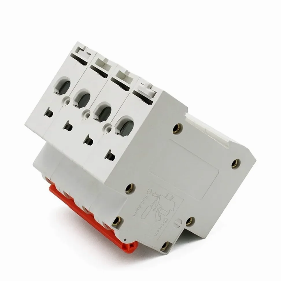 Interruttore Magnetotermico 1 Pz 1P 2P 3P 4P DC 250V-1000V Mini Circuit Breaker MCB Fusibile Sistema FV Solar Engery 3/6/10/16/20/25/32/40/50/63/80/100/125A Interruttori Automatici(4,32A)