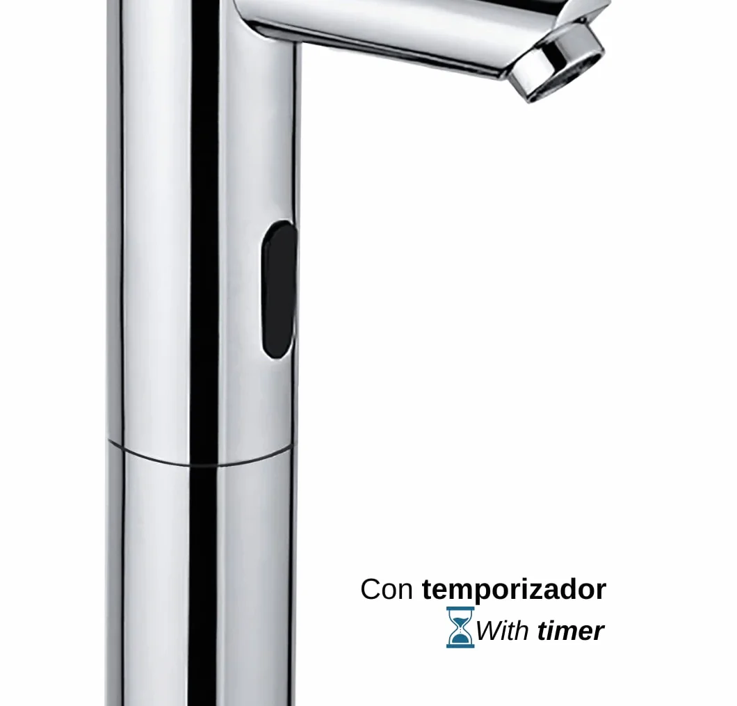 Rubinetto elettronico per lavabo Alto L1 con sensore automatico acqua fredda