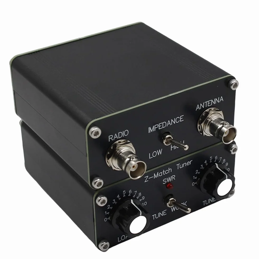 QRP Z-Match Sintonizzatore manuale Antenna 5 W Sintonizzatore 3-28 MHz Sintonizzatore antenna HAM