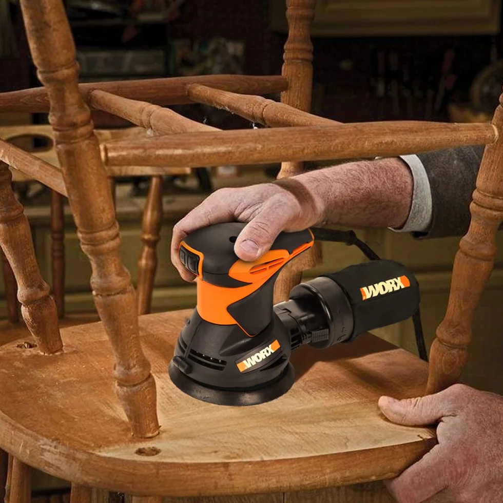WX652.1 Worx - Roto-Orbital Sander 125 millimetri.