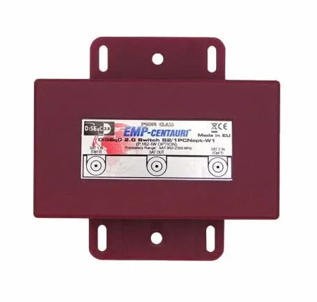 DiSEqC 2/1 Option EMP Centauri, 2 Ingressi LNB 1 Uscita Ricevitore HD 3D 4K
