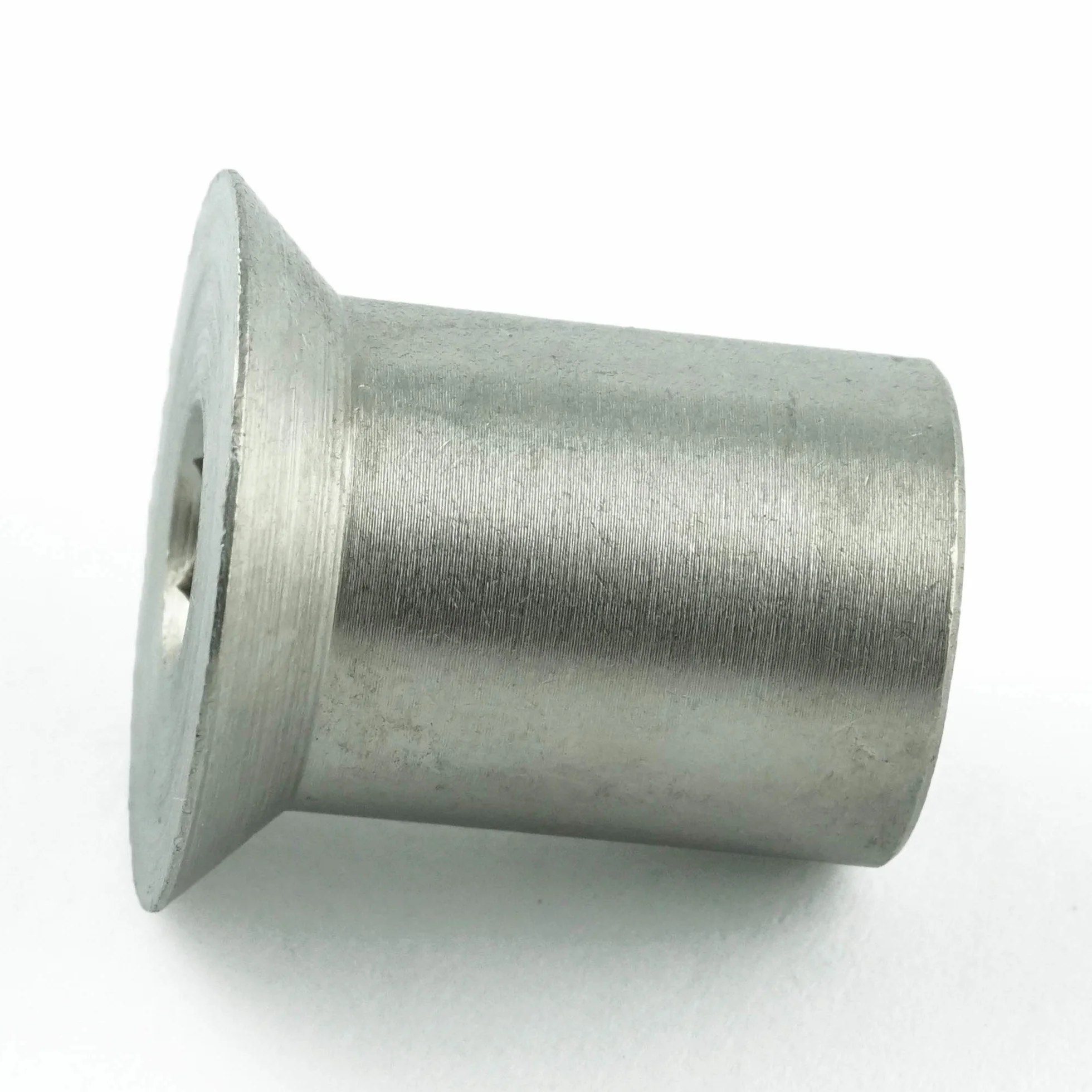 Dadi a manicotto M6 x 16 mm testa svasata esagono incassato Acciaio inox A1 1.4305
