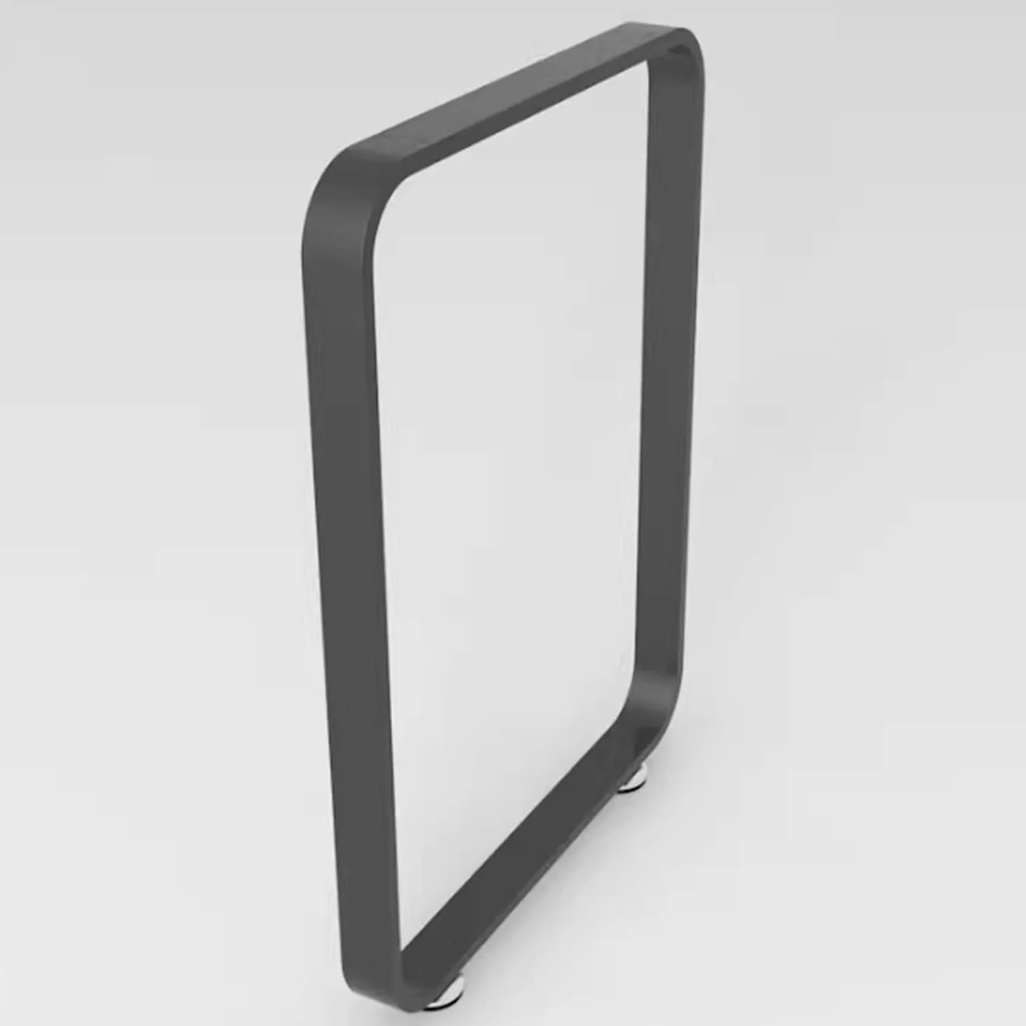 Gambe da tavolo rustiche in metallo, resistenti gambe in ferro da 72,5 cm, per sala da pranzo e bar, supporto moderno per scrivania e panca fai da te, capacità di carico 150 kg, design a tubo quadrato