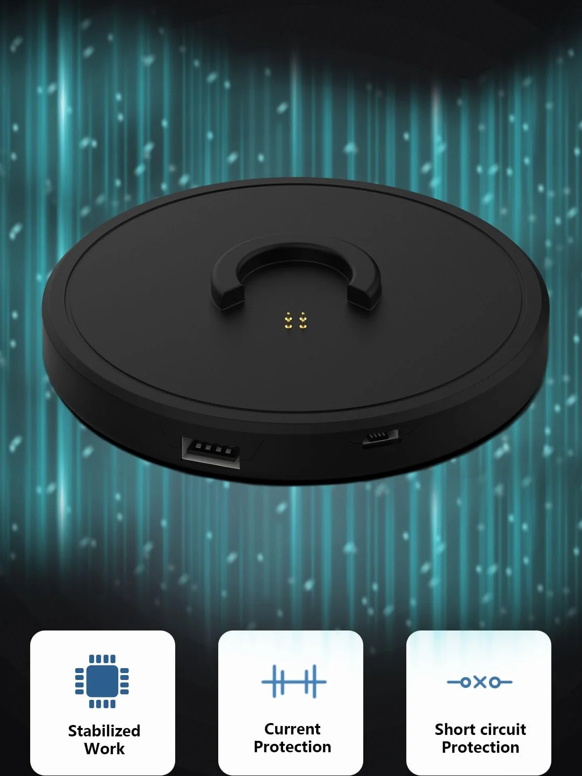 10W Bose Soundlink mini Caricatore da tavolo dock USB-A a Micro USB Cavo di ricambio Alimentatore 5V 2A Caricabatterie con dock per altoparlanti