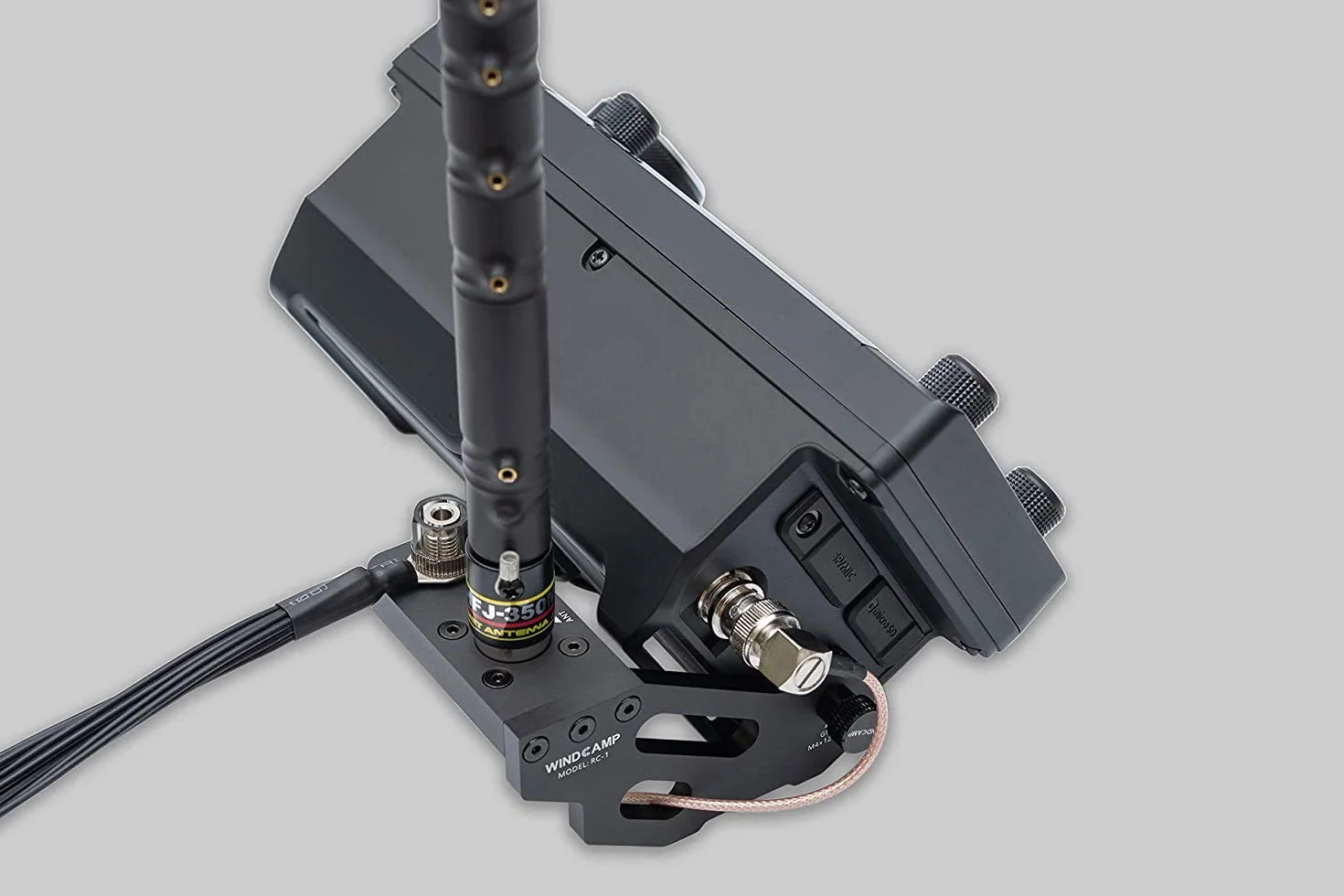 WINDCAMP - Supporto antenna a sgancio rapido per ICOM 705 IC-705