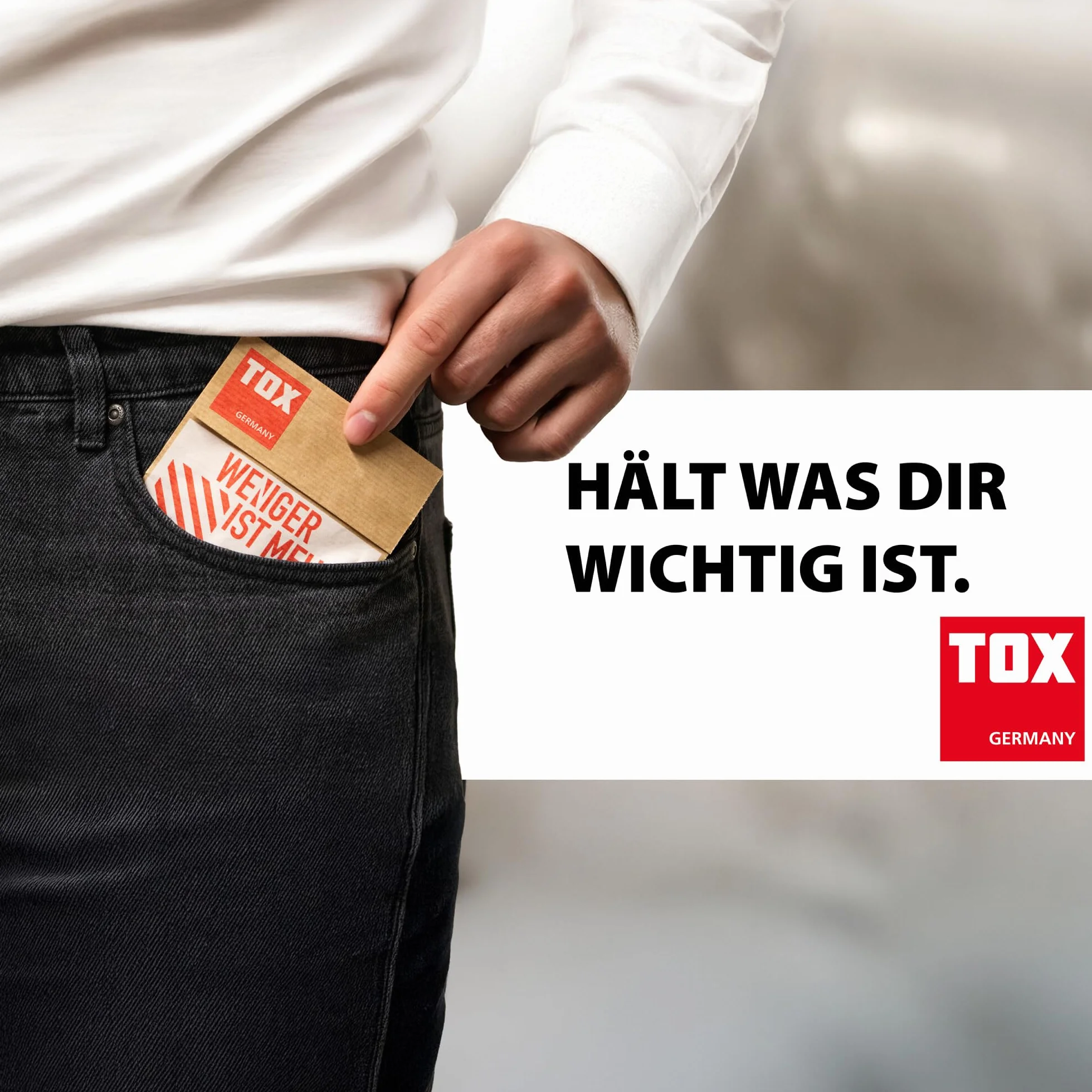 Chiodi TOX Home Classic 2,0x20/25/30 mm 20 sztuk, młotek 300 g, stal hartowana, główka mosiężna