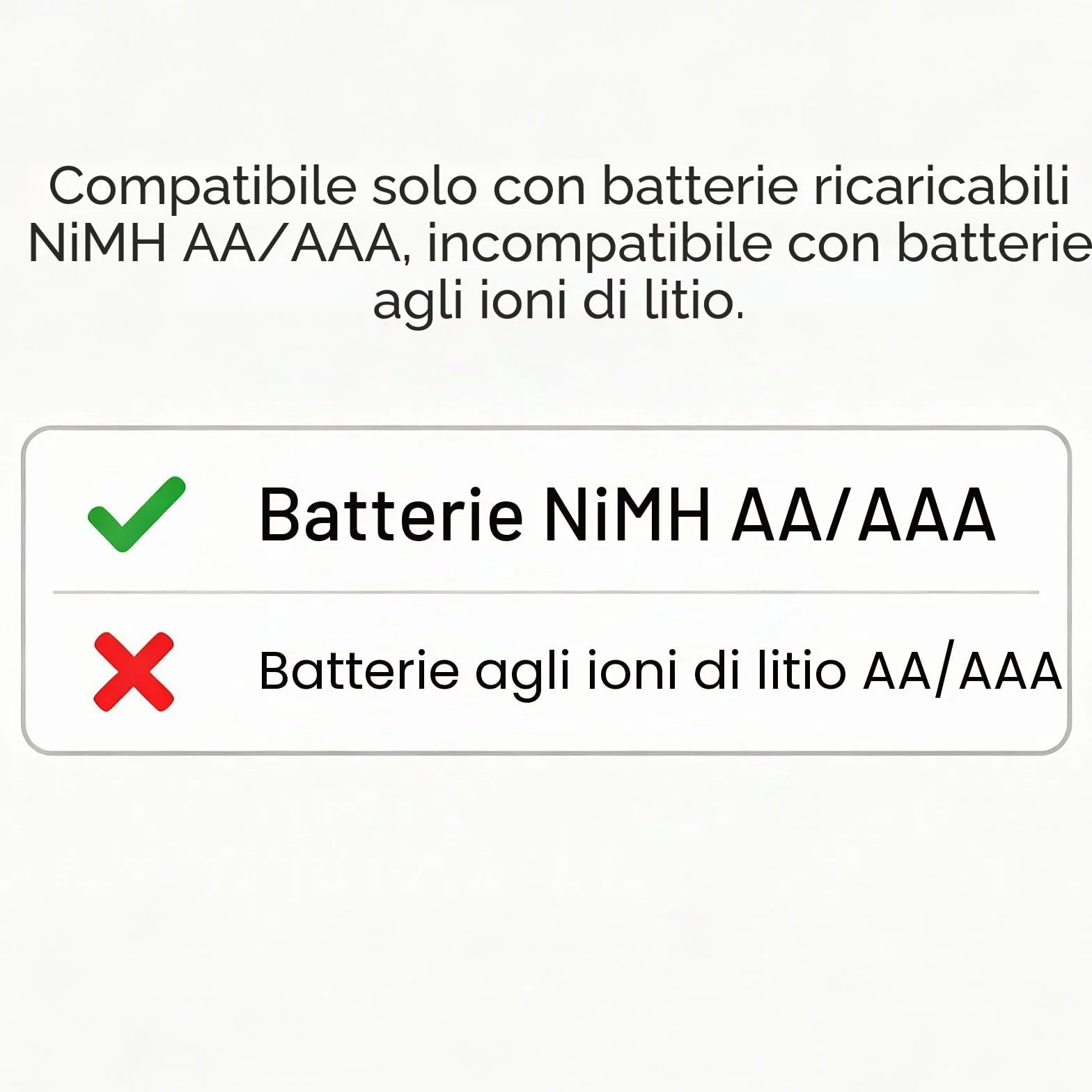 Caricabatterie Pile Ricaricabili Stilo AA e Mini Stilo AAA Intelligente 8 Slot, Ni-MH Ni-CD Ricaricabili Caricabatterie Batterie con Display LCD(con Cavo USB)